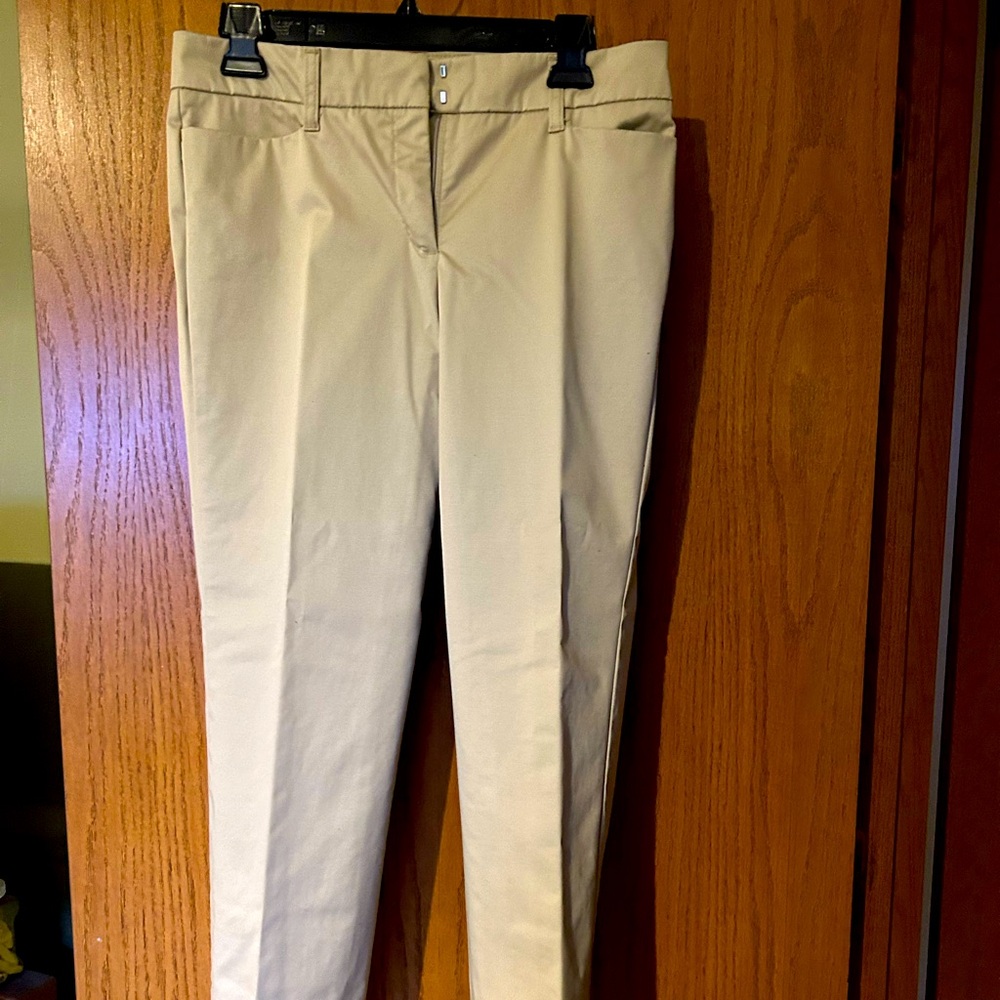 Women’s Charter Club Khaki pants.  Size 6P short. Straight leg.